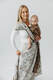 Fular țesut, Mărime Mărimea 8 (XL - 6,0 m), HERBARIUM - RAINDROPS #babywearing