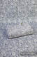 PAISLEY GRANAT z KREMEM, tkanina żakardowa, 100% bawełna, szerokość 140 cm, gramatura 260 g/m² #babywearing