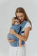 LennyLight Carrier, Standard Size, jacquard weave (40% cotton, 40% merino wool, 13% silk, 7% cashmere) - PATA DE GALLO - PUZZLE #babywearing