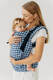 LennyUpGrade PRO - justerbar bæresele, Størrelse Standard, PATA DE GALLO - PUZZLE #babywearing