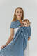 Sling cu inele, Mărime Standard 1,8 m, PATA DE GALLO - PUZZLE #babywearing