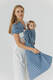 Sling cu inele, Mărime Standard 1,8 m, PATA DE GALLO - PUZZLE #babywearing