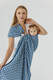 Sling cu inele, Mărime Standard 1,8 m, PATA DE GALLO - PUZZLE #babywearing
