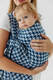 Fular țesut, Mărime Mărimea 4 (XS - 3,6 m), PATA DE GALLO - PUZZLE #babywearing