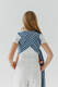 Fular țesut, Mărime Mărimea 4 (XS - 3,6 m), PATA DE GALLO - PUZZLE #babywearing