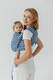 Fular țesut, Mărime Mărimea 4 (XS - 3,6 m), PATA DE GALLO - PUZZLE #babywearing