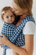 Fular țesut, Mărime Mărimea 4 (XS - 3,6 m), PATA DE GALLO - PUZZLE #babywearing