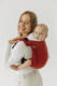 Lenny Buckle Onbuhimo PRO baby carrier, standard size, broken-twill weave (100% cotton) - ROOIBOS #babywearing