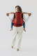LennyPreschool Carrier, Preschool Size, broken - twill weave 100% cotton - ROOIBOS #babywearing