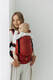 LennyUpGrade PRO Carrier, Standard Size, broken-twill weave 100% cotton - ROOIBOS #babywearing