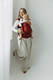 LennyUpGrade PRO Carrier, Standard Size, broken-twill weave 100% cotton - ROOIBOS #babywearing