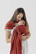 Ring Sling, Broken twill Weave (100% cotton), with gathered shoulder - ROOIBOS - standard 1.8m #babywearing