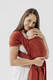 Tragetuch, Kreuzköper-Bindung (100% Baumwolle) - ROOIBOS - Größe XL #babywearing