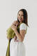 Tragetuch, Kreuzköper-Bindung (100% Baumwolle) - SENCHA - Größe M #babywearing