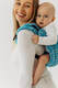 Lenny Buckle Onbuhimo PRO baby carrier, toddler size, jacquard weave (50% silk, 50% cotton) - INFINITY - HAVEN #babywearing