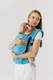 LennyLight Carrier, Standard Size, jacquard weave (50% silk, 50% cotton) - INFINITY - HAVEN #babywearing