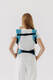 LennyLight Carrier, Standard Size, jacquard weave (50% silk, 50% cotton) - INFINITY - HAVEN #babywearing