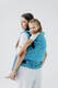 LennyPreschool Carrier, Preschool Size, jacquard weave (50% silk, 50% cotton) - INFINITY - HAVEN #babywearing