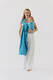 Ring Sling, Jacquard Weave (50% silk, 50% cotton), with gathered shoulder - INFINITY - HAVEN - standard 1.8m #babywearing