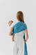 Ring Sling, Jacquard Weave (50% silk, 50% cotton), with gathered shoulder - INFINITY - HAVEN - standard 1.8m #babywearing