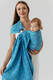 Ring Sling, Jacquard Weave (50% silk, 50% cotton), with gathered shoulder - INFINITY - HAVEN - standard 1.8m #babywearing