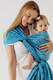Fular, tejido jacquard (50% seda, 50% algodón) - INFINITY - HAVEN - talla XL #babywearing