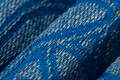 Fular, tejido jacquard (50% seda, 50% algodón) - INFINITY - HAVEN - talla XL #babywearing