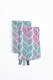 Drool Pads (100% cotton) - TANGLED - PLAIT #babywearing
