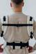 Chest belt with a standard buckle #babywearing