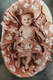Swaddle Blanket Maxi - BIRDY - CANDY FLOSS #babywearing