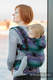 Ergonomische Tragehilfe, Größe Toddler, Jacquardwebung, 100% Baumwolle - DISCO BALLS - Zweite Generation #babywearing