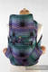 Mei Tai carrier Toddler with hood/ jacquard twill / 100% cotton / DISCO BALLS #babywearing
