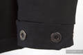 Kurtka do noszenia - Parka - Czarna z Diamentową Kratą - rozmiar S #babywearing