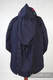 Parka Babywearing Coat - size XS - Navy Blue & Diamond Plaid #babywearing