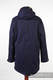 Parka Babywearing Coat - size L - Navy Blue & Diamond Plaid #babywearing