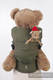 Doll Carrier made of woven fabric, 100% cotton - DIAMOND CAMO #babywearing