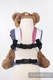 Doll Carrier made of woven fabric, 60% cotton 40 % bamboo - MARINE #babywearing