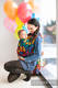 Baby Wrap, Jacquard Weave (100% cotton) - JOYFUL TIME - size L #babywearing