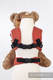 Doll Carrier made of woven fabric, 100% cotton - BURNED DIAMOND ORANGE #babywearing