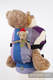 Doll Carrier made of woven fabric, 100% cotton - NORWEGIAN DIAMOND #babywearing