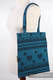 Einkaufstasche, hergestellt aus gewebtem Stoff (100% Baumwolle) - DIVINE LACE REVERS  #babywearing