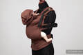 Ergonomic Carrier, Toddler Size, broken-twill weave 100% cotton - CHESTNUT #babywearing