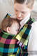 Ensemble protège bretelles et sangles pour capuche (60% coton, 40% polyester) - DIAMOND PLAID  #babywearing