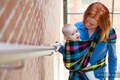 Baby Sling, Diamond Weave, 100% cotton - DIAMOND PLAID - size S #babywearing