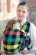 Chusta do noszenia dzieci, tkana splotem diamentowym, bawełna - DIAMENTOWA KRATA -  rozmiar XL #babywearing
