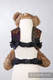 Nosidełko dla lalek z tkaniny chustowej - KOLORY MAGII #babywearing