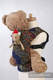 Nosidełko dla lalek z tkaniny chustowej - KOLORY MAGII #babywearing