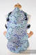 Nosidełko Ergonomiczne z tkaniny żakardowej 100% bawełna , Baby Size, KOLORY NIEBA - Druga Generacja #babywearing