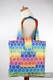 Shoulder bag made of wrap fabric (100% cotton) - RAINBOW STARS - standard size 37cmx37cm #babywearing