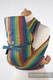 MEI-TAI carrier Mini, broken-twill weave - 100% cotton - with hood, Gaia #babywearing